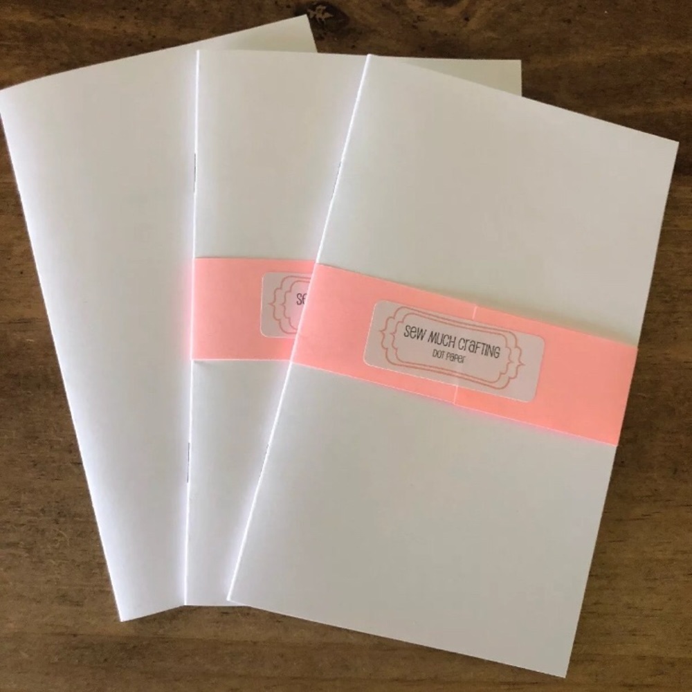 Sew Much Crafting Cahier Size Inserts Lined